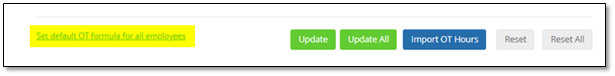 Set Default OT Formula button