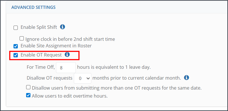 Scheduled Overtime (OT) Feature – JustLogin Help Center