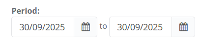 date range